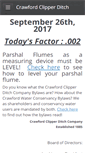 Mobile Screenshot of crawfordclipperditch.com